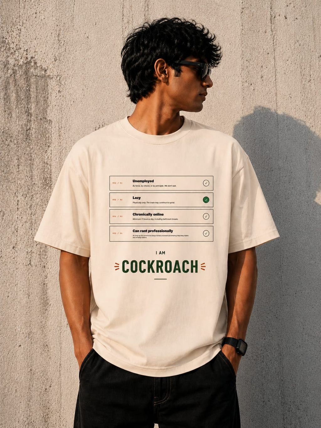 T-Shirt - Lazy - Eligibility